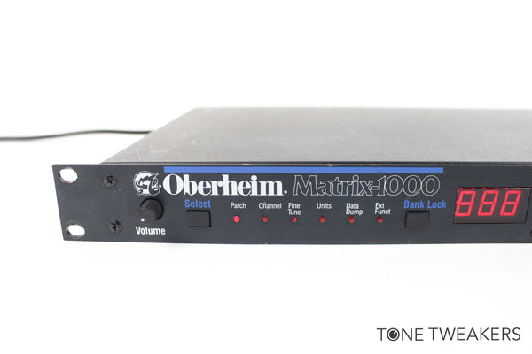 Oberheim Matrix-1000 For Sale Professionally Serviced – Tone