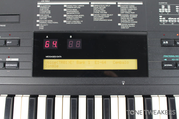 Yamaha DX7IIFD with E! Expansion For Sale - Professionally
