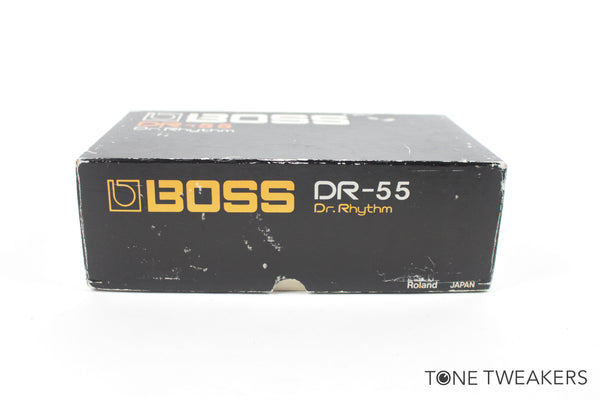 DJ機材 BOSS DR-55 Dr.Rhythm Meet Depeche Mode's first live drummer: the Boss Dr. Rhythm
