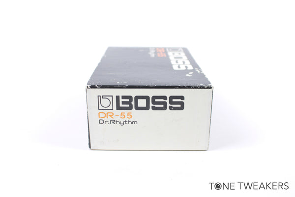 Boss DR-55 Dr. Rhythm For Sale Original Box and Docs Museum