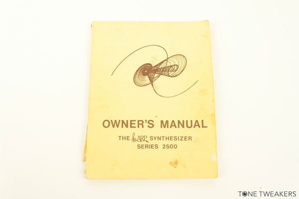 ARP 2500 Owners Manual