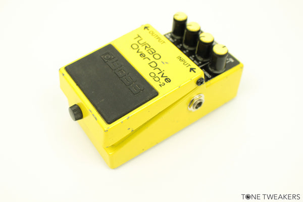 Boss Turbo Overdrive OD-2 Japan Vintage Stompbox For Sale – Tone