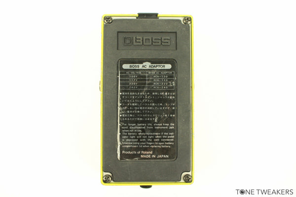 boss pedals japan Boss Turbo Overdrive OD-2 Japan Vintage Stompbox For Sale – Tone Tweakers Inc