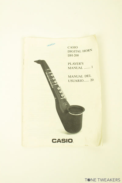 Casio DH-200 For Sale Classic Digital Horn MIDI Sax – Tone