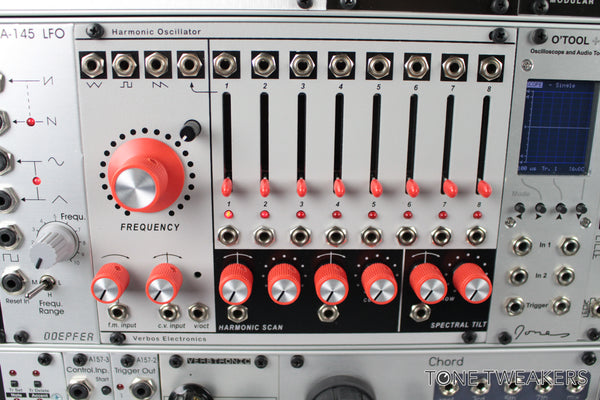 Ladik M-134 4ch slider mixer (expansion) - Eurorack Module on