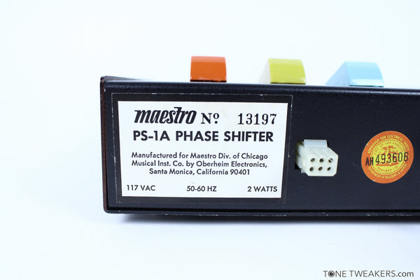 Maestro PHASE SHIFTER PS-1A ジャンク Maestro PS-1A Phase Shifter For Sale – Tone Tweakers Inc.