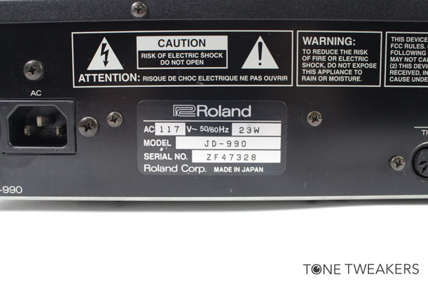 Roland JD-990 For Sale – Tone Tweakers Inc.