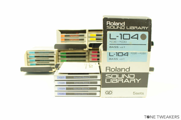 ローランドサウンドライブラリ L-104 BASS vol 1