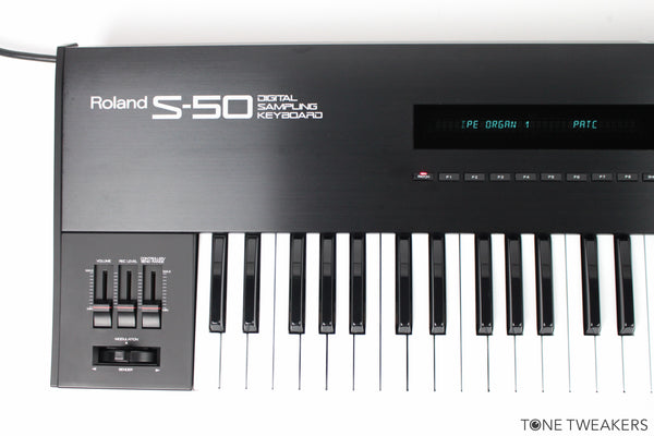 Roland S-50 Sampling Keyboard For Sale - Fully Serviced – Tone