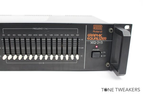 Roland グラフィックイコライザー SEQ-315 Roland SEQ-315 Graphic Equalizer For Sale – Tone Tweakers Inc.