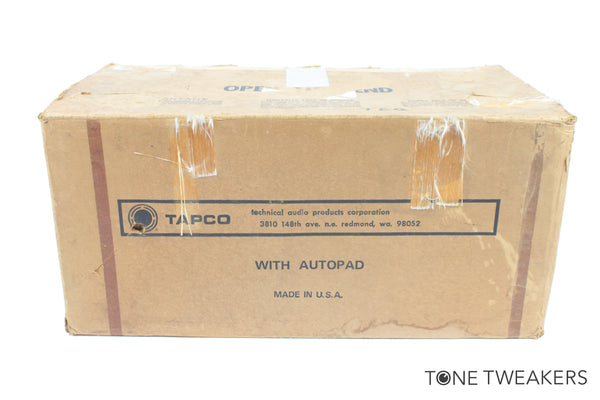 Vintage Tapco 2200 Graphic Equalizer In Original Box For Vintage Tapco 2200 Graphic Equalizer In Original Box For