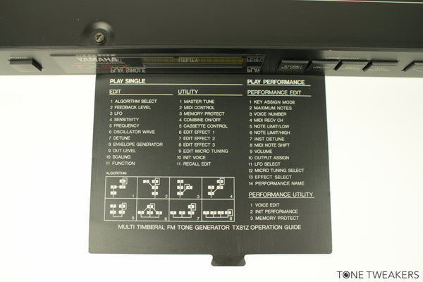Yamaha TX81z For Sale – Tone Tweakers Inc.