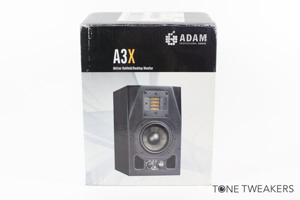 Adam Audio A3x Active Nearfield Monitors For Sale (Pair) – Tone ...