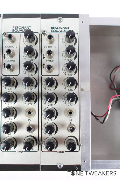 Serge Modular Music System Resonant Equalizer x4 Panel For Sale Vintage ...