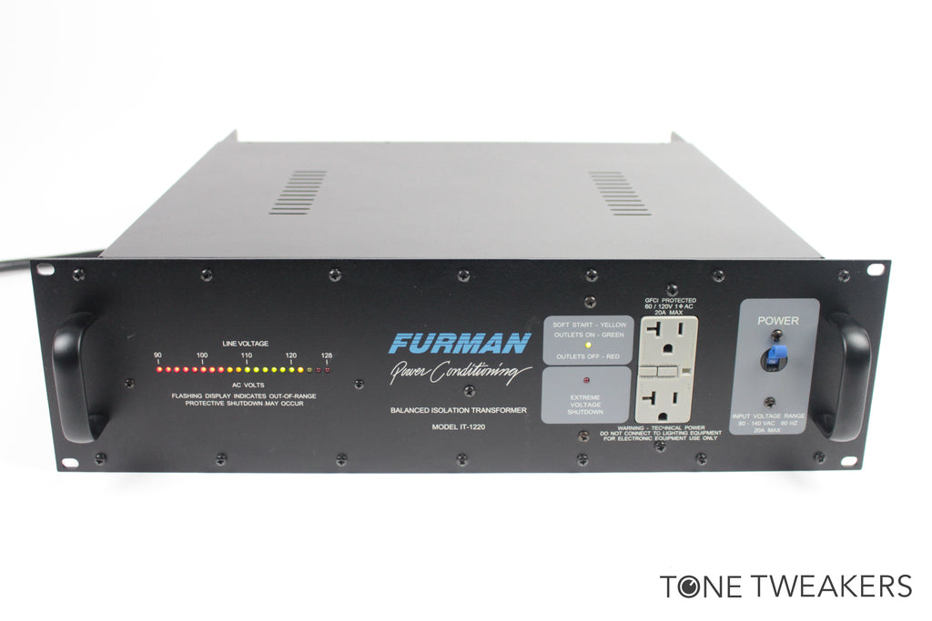 Furman Model IT-1220 Power Conditioning Transformer For Sale – Tone  Tweakers