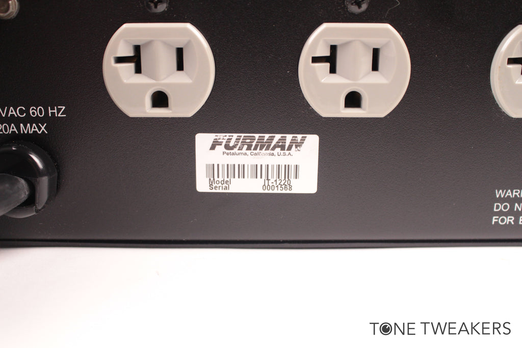 Furman Model IT1220 Power Conditioning Transformer For Sale Tone