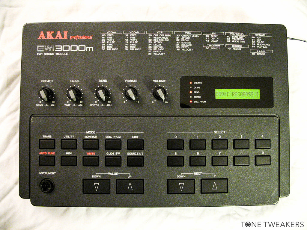 Akai EWI3000m For Sale – Tone Tweakers Inc.