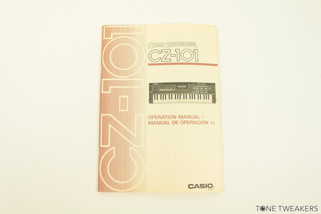 Casio CZ-101 Owners Manual