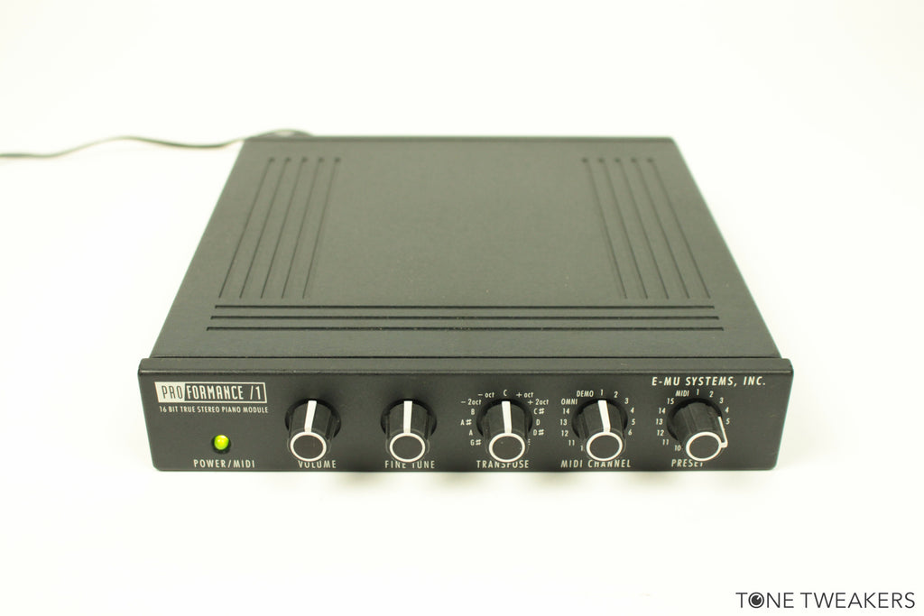 Emu Proformance 1 Piano Sound Module For Sale Tone Tweakers Inc.