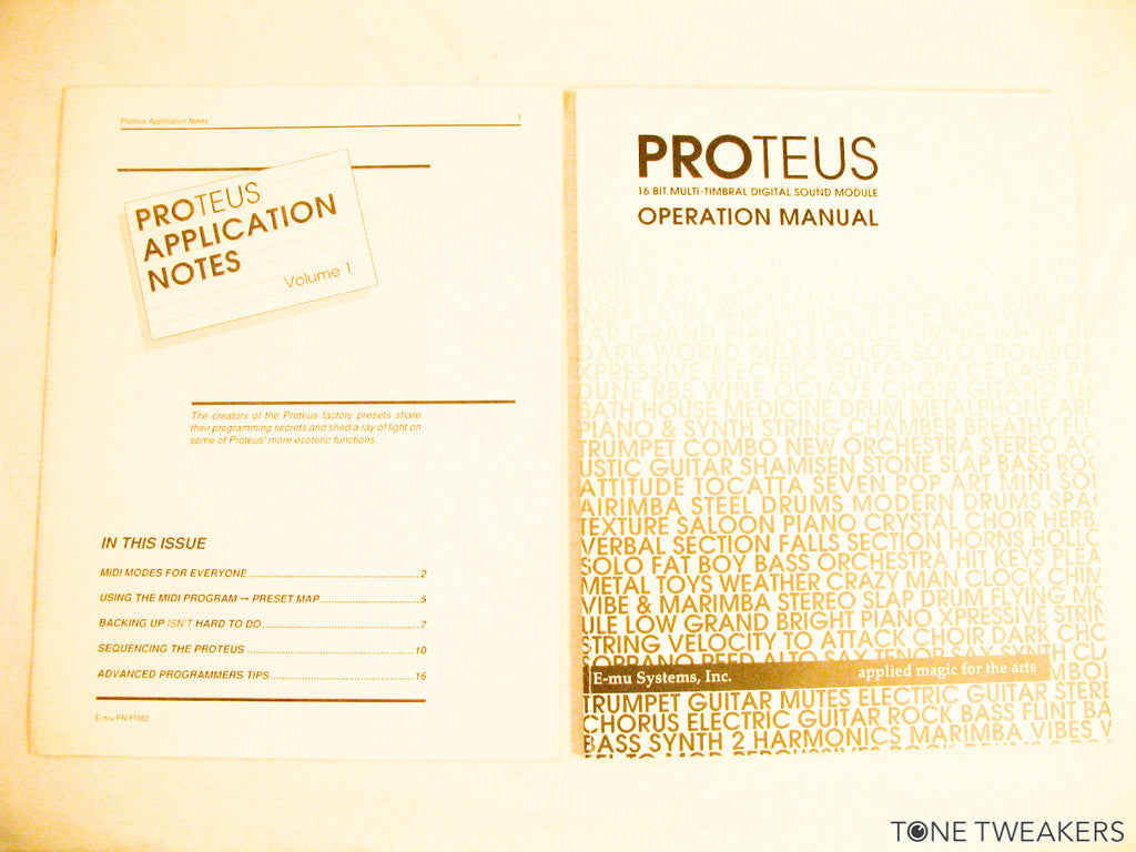 Emu Proteus 2 For Sale – Tone Tweakers Inc.