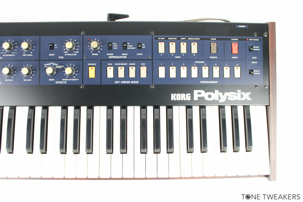 Fully Refurbished Korg Polysix For Sale – Tone Tweakers Inc.