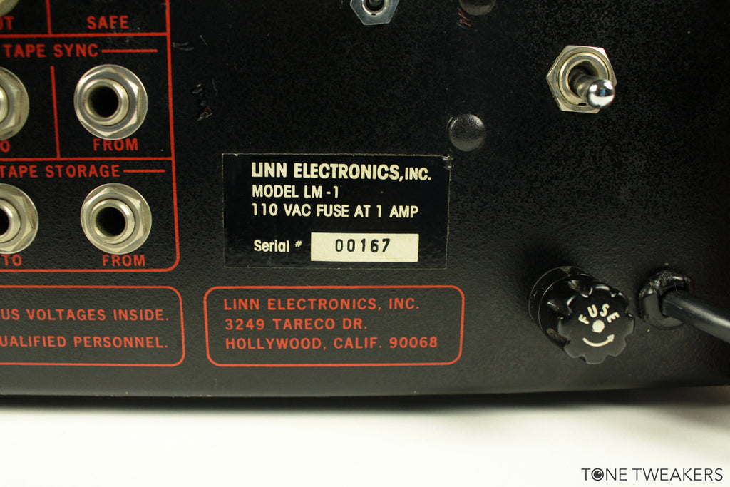 Linn LM-1 Drum Computer For Sale – Tone Tweakers Inc.