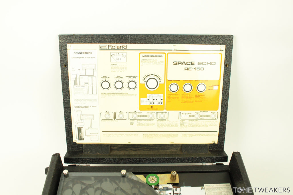 Roland RE150 Space Echo For Sale Fully Refurbished Tone Tweakers Inc.