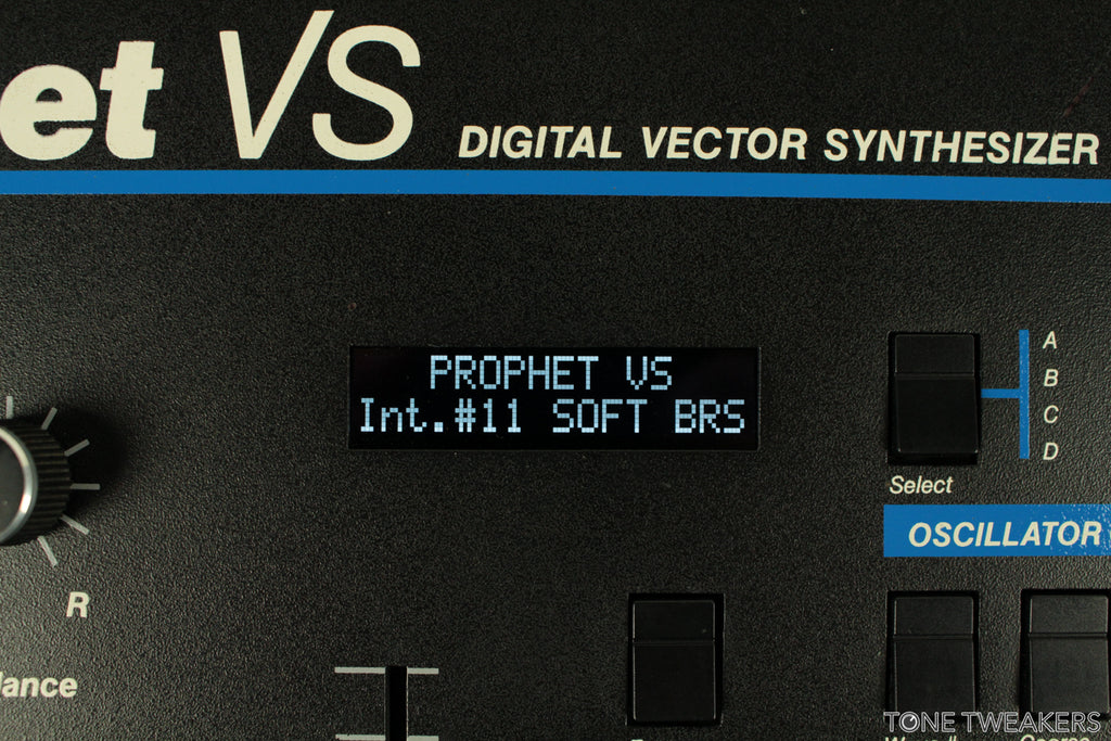 Sequential Circuits Prophet VS New Display