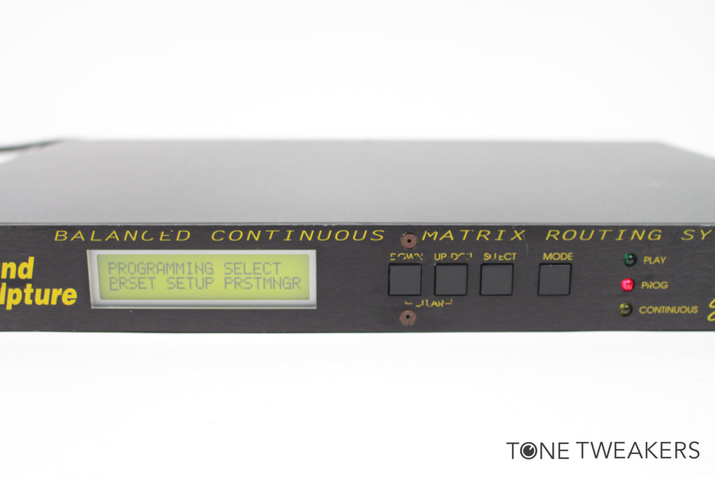 Sound Sculpture Switchblade GL For Tone Tweakers Inc.