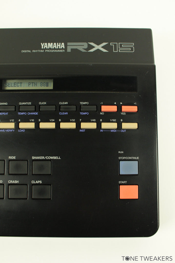 Yamaha RX15 Digital Drum Machine For Sale – Tone Tweakers Inc.